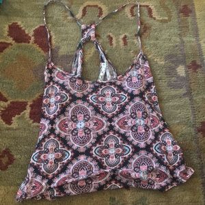 cute cross back tank Chloe K